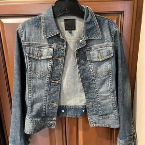 The Limited Women's Dark Blue Jean Jacket